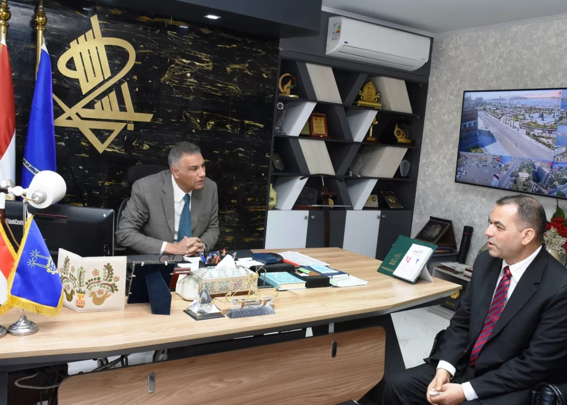 محافظ أسوان يستقبل وكيل وزارة التربية والتعليم الجديد 19 - جريدة المساء