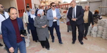 محافظ المنوفية يتفقد مدرسة مصر للغات بغرب شبين.. لتشغيلها السبت المقبل 1 - جريدة المساء