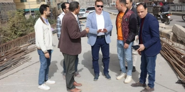 محافظ المنوفية يتفقد أعمال رفع كفاءة كوبري الباجور .. و يشدد بتسريع معدلات الإنجاز 1 - جريدة المساء