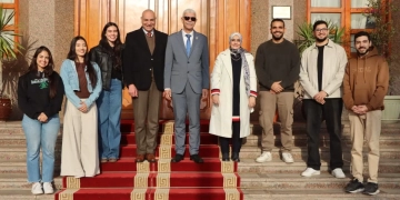 طالبات برازيليات في تجربة دولية للتدريب الطبي.. بجامعة المنوفية 52 - جريدة المساء