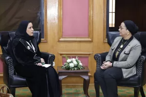 أمل عمار تبحث سبل التعاون في دعم قضايا المرأة مع أمينة مجلس شئون الأسرة بالسعودية 16 - جريدة المساء