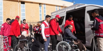 الهلال الأحمر المصرى يمد يد العون للأشقاء