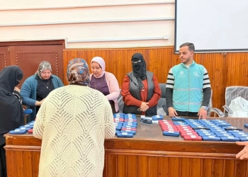 "عضو التحالف" توزع نظارات طبية على المستحقين مجاناً ببورسعيد 23 - جريدة المساء