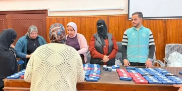 "عضو التحالف" توزع نظارات طبية على المستحقين مجاناً ببورسعيد 1 - جريدة المساء