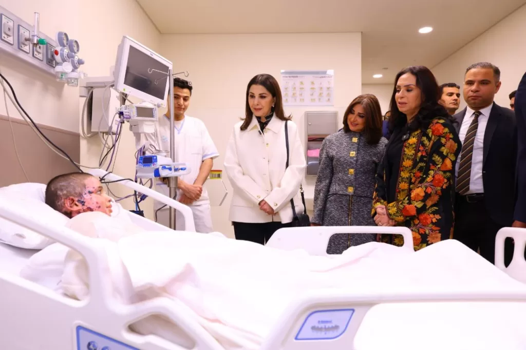 "مايا مرسى" تشيد بتقنية زراعة الجلد البشرى لعلاج الحروق بمستشفى أهل مصر 25 - جريدة المساء