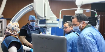 لأول مرة بمستشفى طيبة التخصصي بالأقصر إجراء 4 حالات قسطرة مخية 1 - جريدة المساء