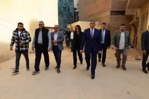 محافظ الجيزة يتفقد شارع العريش وتجهيزات الموقع البديل للباعة الجائلين 20 - جريدة المساء