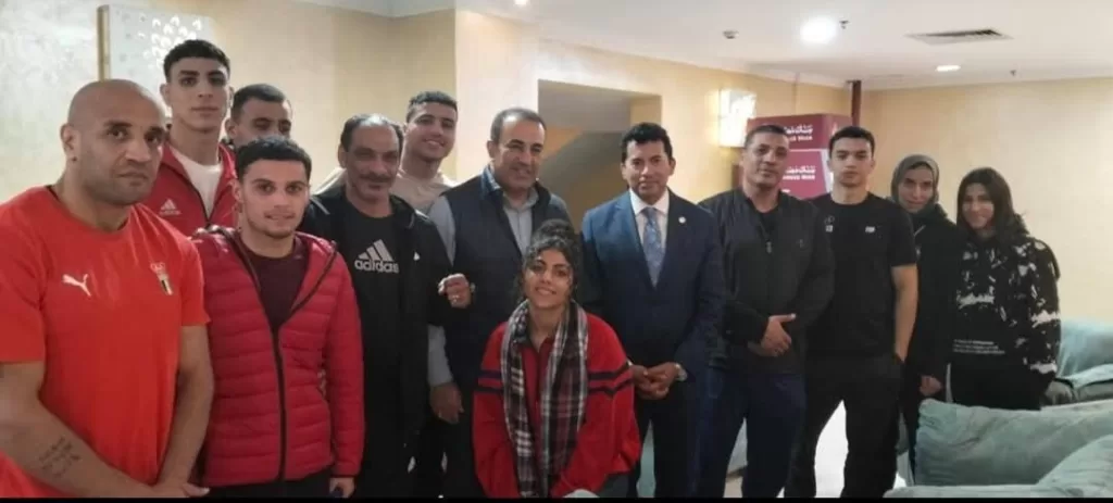 وزير الشباب واللوزي ولطفي يساندون منتخب الملاكمة 20 - جريدة المساء