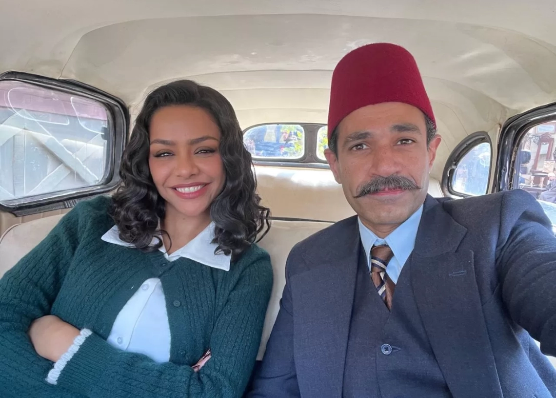 الصورة الأولى لصدقي صخر من كواليس "النص التاني" 17 - جريدة المساء