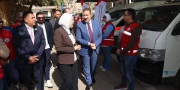 قوافل طبية و مساعدات للأسر المتضررة من فيضانات النيل.. بالمنوفية 1 - جريدة المساء