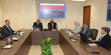 محافظ القليوبية يجتمع برئيس التنسيق الحضاري لبحث تطوير الواجهات المطلة على الطريق الدائري بمحافظة القليوبية 1 - جريدة المساء