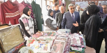 محافظ الدقهلية يفتتح المعرض المجاني «بدون حساب»..لدعم الاسر الأولى بالرعاية 1 - جريدة المساء