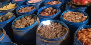 ضبط مصنع مخالف لإنتاج المخللات بالمنوفية..و التحفظ على 315 طنا فاسدا 1 - جريدة المساء
