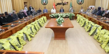 تزامناً مع حلول شهر رمضان الكريم..«نصف مليون جنيه» مساعدات مالية و مواد غذائية لــ 60 من الأسر الأولى بالرعاية..بالمنوفية 1 - جريدة المساء