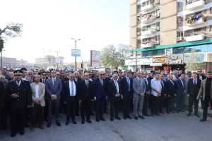 محافظ المنيا ومدير الأمن يتقدمان صفوف المشيعين في جنازة عسكرية للواء مصطفى خليل 22 - جريدة المساء محافظ المنيا ومدير الأمن يتقدمان صفوف المشيعين في جنازة عسكرية للواء مصطفى خليل 21 - جريدة المساء