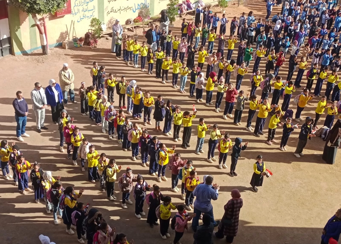 كثافة طلابية ملحوظة في أول أيام شهر رمضان