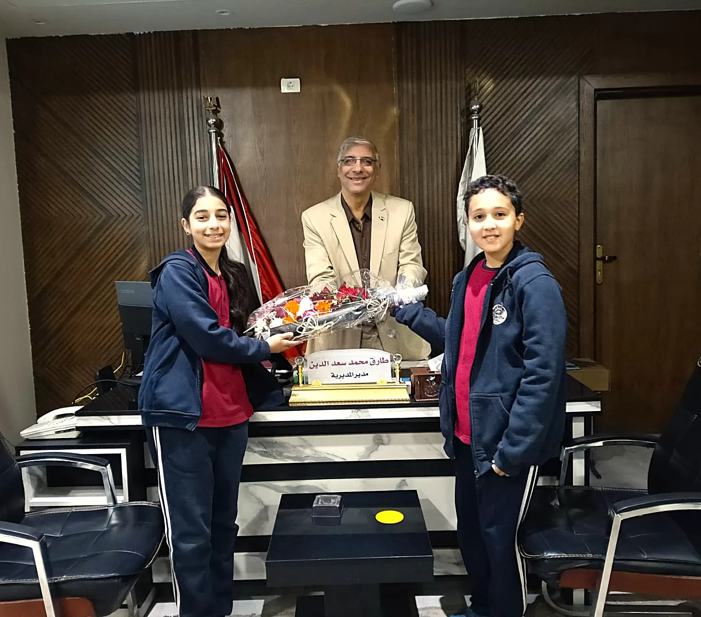 وكيل تعليم قنا يستقبل وفود الطلاب المتفوقين لتهنئته بشهر رمضان المبارك 26 - جريدة المساء