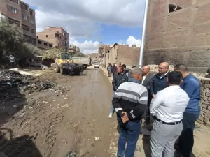 نائب محافظ الجيزة يتفقد مدينة أبو النمرس وعزبة مدكور (صور) 93 - جريدة المساء