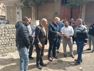 نائب محافظ الجيزة يتفقد مدينة أبو النمرس وعزبة مدكور (صور) 99 - جريدة المساء