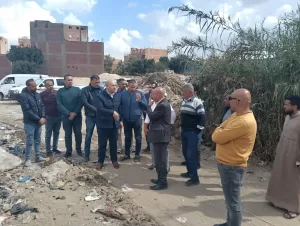نائب محافظ الجيزة يتفقد مدينة أبو النمرس وعزبة مدكور (صور) 107 - جريدة المساء