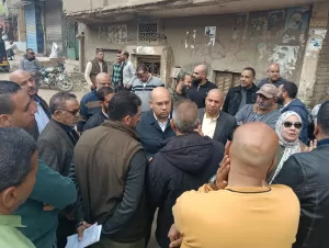 نائب محافظ الجيزة يتفقد مدينة أبو النمرس وعزبة مدكور (صور) 113 - جريدة المساء