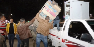 رفع 134 حالة إشغال ضمن سلسلة حملات مكبرة بعدد من المناطق والأسواق باسوان 1 - جريدة المساء