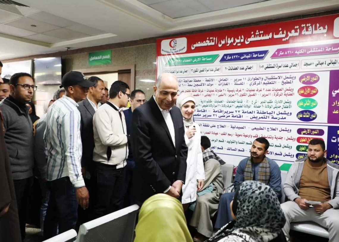 "كدواني" يطمئن على جاهزية المستشفيات قبل انطلاق التأمين الصحي الشامل 39 - جريدة المساء