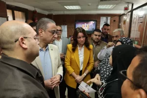 محافظ الجيزة يتابع انتظام العمل بالمركز التكنولوجي باليدرشين 20 - جريدة المساء