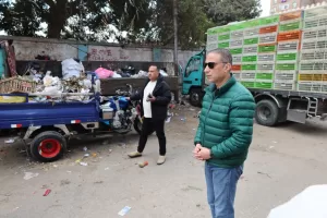محافظ الجيزة في جولة مفاجئة لرصد الإشغالات وبؤر المخلفات 83 - جريدة المساء