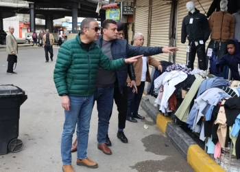 محافظ الجيزة في جولة مفاجئة لرصد الإشغالات وبؤر المخلفات - صور 27 - جريدة المساء