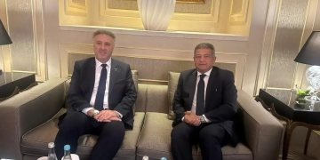 رئيس الأعلى للإعلام يلتقي وزير الاتصال الحكومي الأردني 1 - جريدة المساء