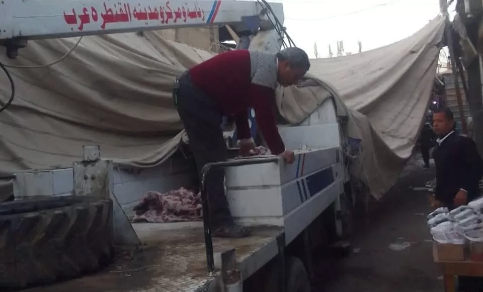 رفع 73 حالة إشغال طريق بشوارع القنطرة غرب 31 - جريدة المساء