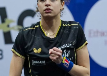 هنا جودة بعد حصولها علي بطولة افريقيا . احلم بميدالية في اولمبياد لوس انجلوس 25 - جريدة المساء