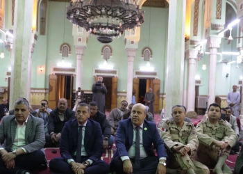 محافظ أسوان يشهد إحتفال الأوقاف بذكرى إنتصارات العاشر من رمضان بمسجد الطابية 23 - جريدة المساء