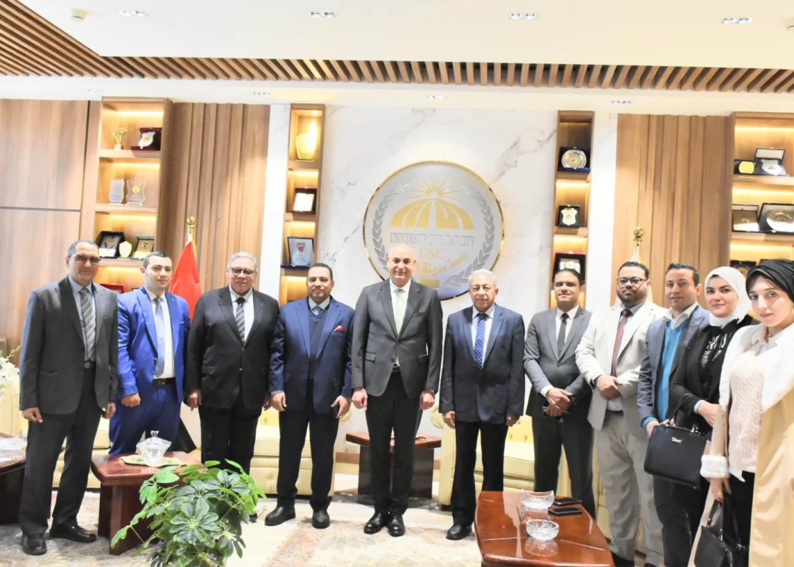 بعد صدور القرار الجمهوري.. الدكتور ناصر عبد الباري يتسلم مهام رئاسة جامعة مدينة السادات 19 - جريدة المساء