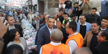 سفاجا تحتفي بمحافظ البحر الأحمر في أكبر إفطار جماعي في أول زيارة له للمدينة 1 - جريدة المساء