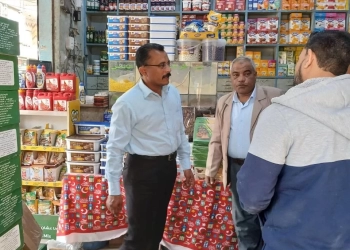 تحرير 348 مخالفة خلال حملات رقابية وضبط كميات من السلع مجهولة المصدر بالمنيا 35 - جريدة المساء