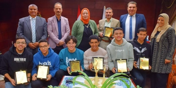 "تعليم جنوب سيناء" يكرّم أوائل الثانوية للفوز بالمركز الخامس على مستوى الجمهورية 9 - جريدة المساء