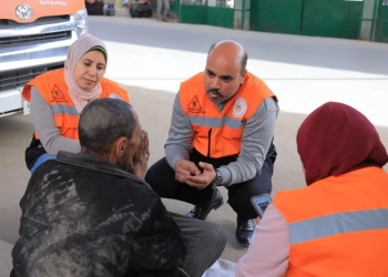 فرق التدخل السريع تتعامل مع حالات بلا مأوى