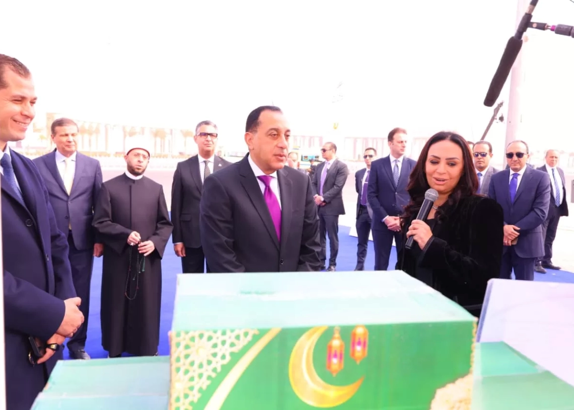 افتتاح منفذ لتوزيع الكراتين بالعاصمة الجديدة لخدمة العاملين بالخدمات المعاونة 20 - جريدة المساء افتتاح منفذ لتوزيع الكراتين بالعاصمة الجديدة لخدمة العاملين بالخدمات المعاونة 19 - جريدة المساء