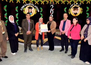 تُكريم طلاب المصرية اليابانية بالطور لفوزهم بالمركز الخامس علي مستوي الجمهورية 16 - جريدة المساء