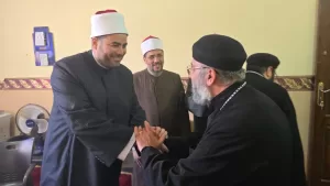 وفد كنيسة مارجرجس يزور الجهاز والأوقاف والتعليم للتهنئة بعيد الفطر 28 - جريدة المساء وفد كنيسة مارجرجس يزور الجهاز والأوقاف والتعليم للتهنئة بعيد الفطر 27 - جريدة المساء