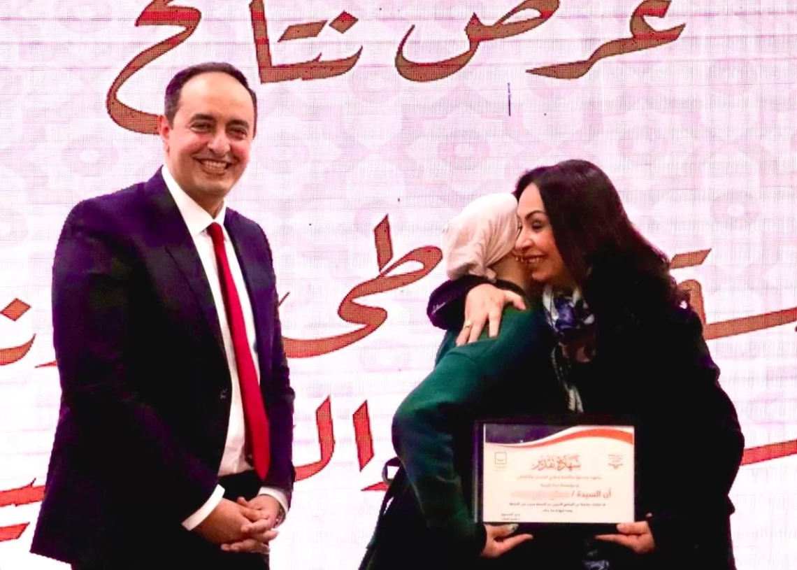 مايا مرسى و عمرو عثمان