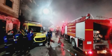 ٣ وفيات ومصابين فى حريق بمخزن ملابس بشارع سرايا القبة حى الزيتون والحماية المدنية تواصل أعمال التبريد 1 - جريدة المساء