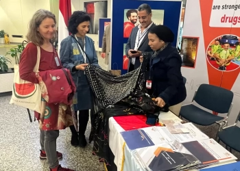 عرض منتجات المتعافيات من الإدمان بجناح مصر في الأمم المتحدة 27 - جريدة المساء