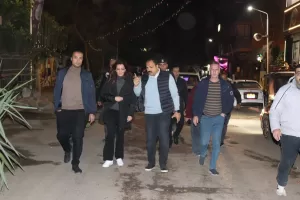 نائب محافظ الجيزة تجري جولة ليلية بشوارع بولاق الدكرور لمتابعة حالة النظافة والإشغالات 51 - جريدة المساء