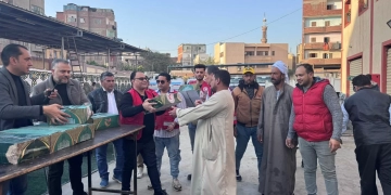 2500 سلة غذائية للأسر الأولى بالرعاية ضمن حملة «هلال الخير» بالمنوفية 1 - جريدة المساء