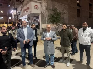 جولة ليلية لسكرتير عام محافظة الجيزة لمتابعة الانضباط بشوارع الهرم 31 - جريدة المساء