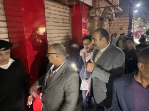 جولة ليلية لسكرتير عام محافظة الجيزة لمتابعة الانضباط بشوارع الهرم 35 - جريدة المساء