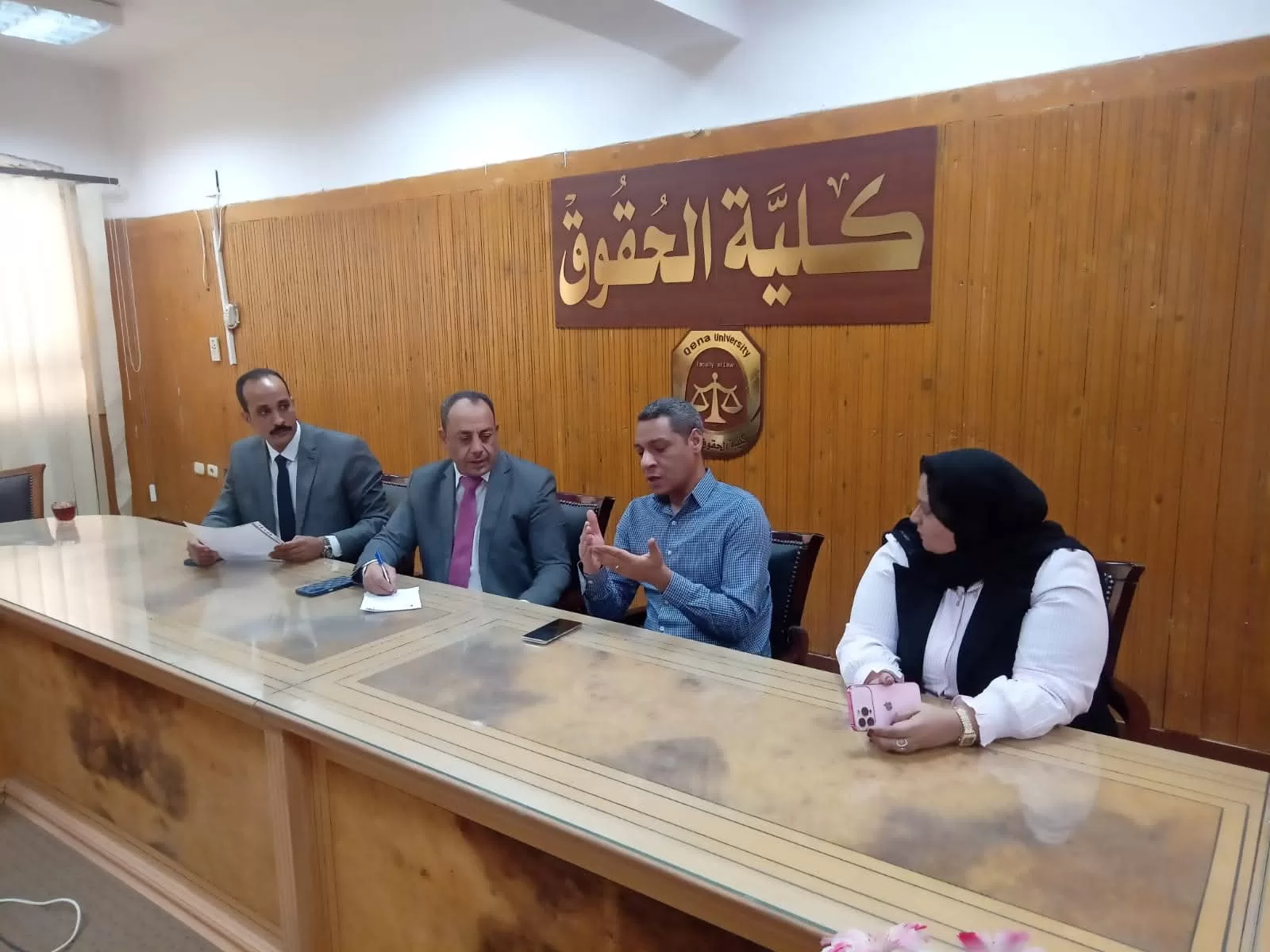 حقوق قنا تبدأ مراجعة التخصصات ضمن المشروع الرئاسي لتقييم البرامج الدراسية 23 - جريدة المساء